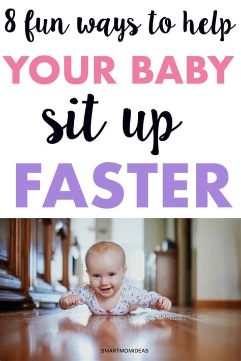 8 Fun Exercises To Help Your Baby Sit Up Faster