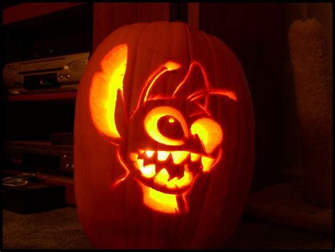 Stitch Pumpkin Stencils