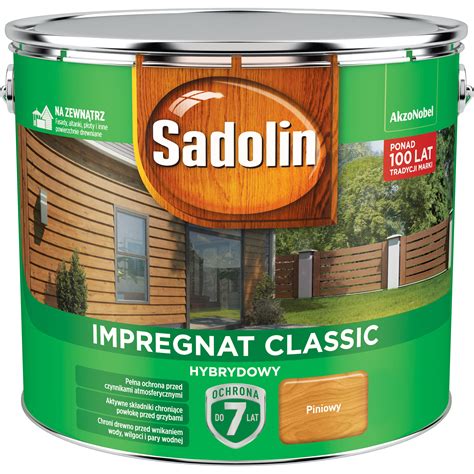 Impregnat Classic Hybrydowy Piniowy L Sadolin Bricomarche Pl