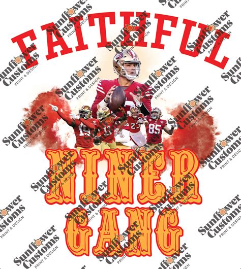 Faithful Niner Gang - Etsy