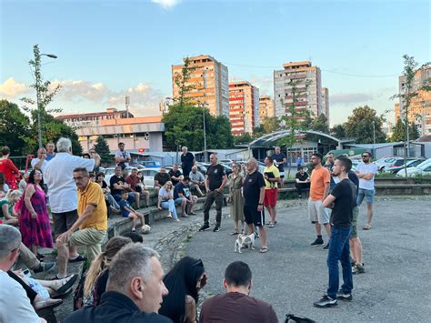 Foto Mirni Protest Nezadovoljnih Gra Ana U Boriku Pijemont