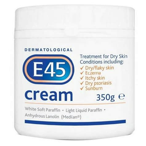 E45 Dermatological Cream Moisturizer For Dry Skin Conditions