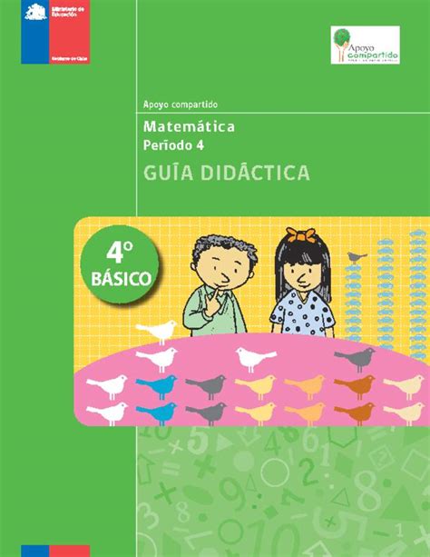 Plan de apoyo compartido Matemática 4 básico Unidad 4 Curriculum