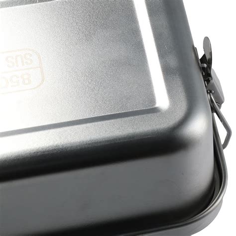 Upfist Kotak Makan Lunch Box Stainless Steel Single Layer Ml Up