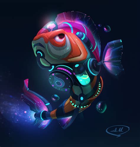 Robot Fish On Behance