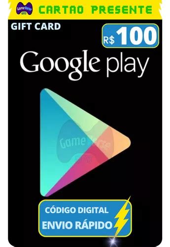 Cart O Gift Card Google Play Store R Reais Br Android