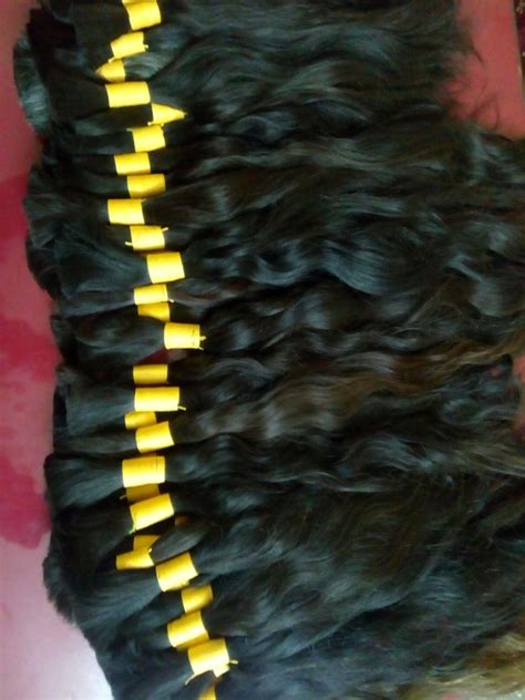 Rih Black Temple Curly Hair For Parlour Uses At Rs 1600 Piece In