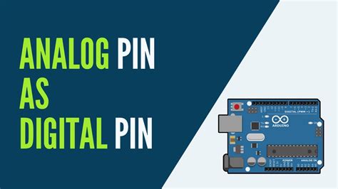 Arduino How To Use An Analog Pin As A Digital Pin With Example Youtube