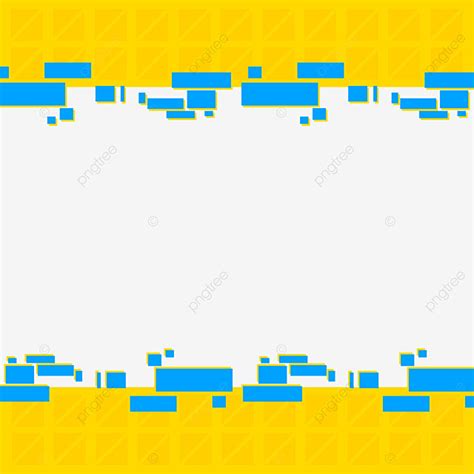 Yellow Geometric PNG Picture, Blue Yellow Geometric Shape Vector ...