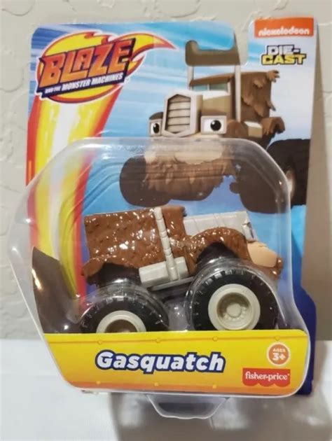 FISHER PRICE NICKELODEON BLAZE The Monster Machines Gasquatch Truck