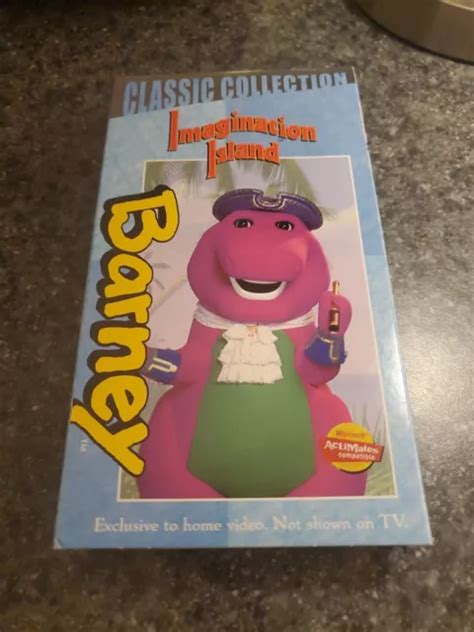 BARNEY BARNEYS Imagination Island VHS 2000 Classic Collection 9