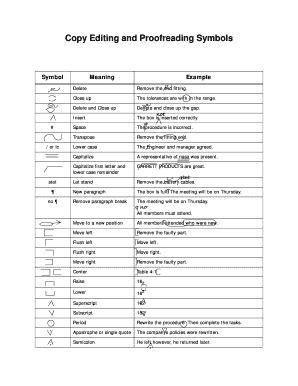 Editing And Proofreading Pdf Fill And Sign Printable Template Online