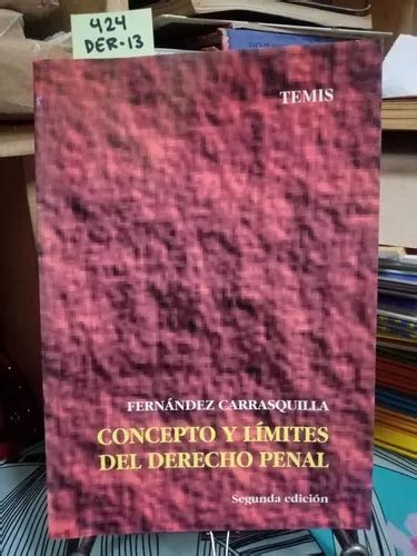 Concepto Y Límites Del Derecho Penal Fernández Juan Cuotas Sin