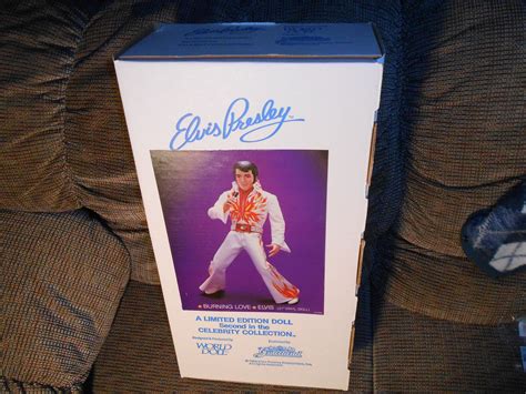 World Doll Elvis Presley Burning Love Limited Numbered Edition 1984 Other