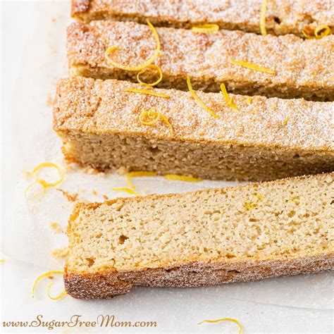 Easy Sugar Free Low Carb Keto Lemon Pound Cake - Sugar-Free Mom