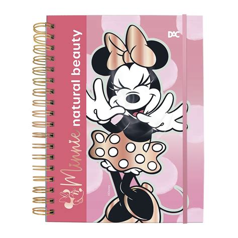 Caderno Smart Universitário Minnie 10 Matérias 80 Folhas DAC