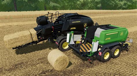 John Deere L 624 And C441 R Balers V10 Fs22 Mod Farming Simulator 22 Mod