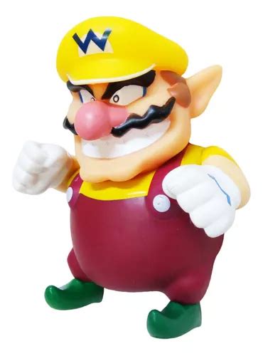 Action Figure Boneco Wario Do Super Mario Bros Colecion Vel