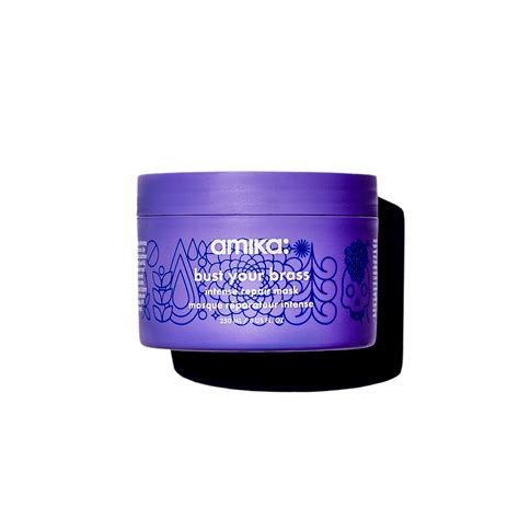 Best Hair Mask For Color Treated Hair Amika Bust Your Brass Intense