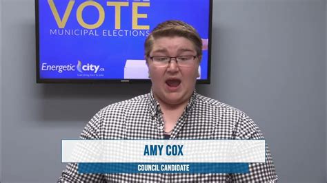 2022 Municipal Election Amy Cox Youtube