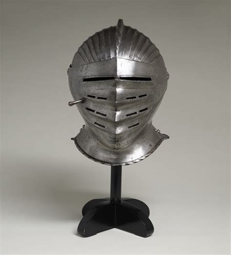 Close Helmet Of The Maximilian Style The Walters Art Museum