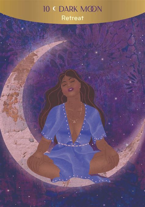 Moon Goddess Oracle Cards Deck Sacred Feminine Wisdom Rockpool