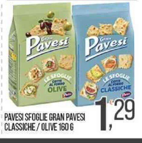 PAVESI SFOGLIE GRAN PAVESI CLASSICHE OLIVE 160 G Offerta Di Cash Pro