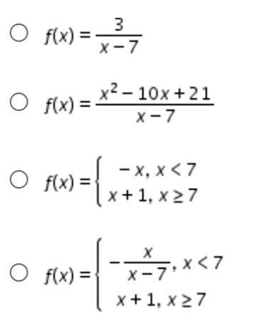 Which Function Has A Removable Discontinuity At X F X