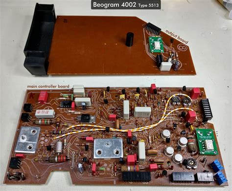 Beolover Beogram 4002 Type 5513 Recapping The Main Controller Board