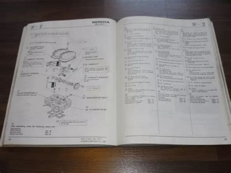 Honda Cb T Naked Bike Motorcycle General Workshop Manual