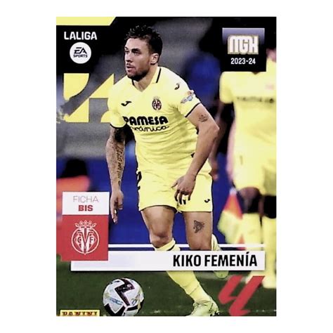 Comprar Trading Card Kiko Femenía Villarreal Ficha Bis Panini