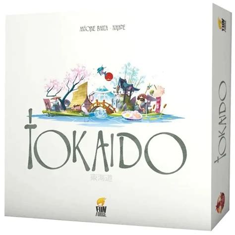 Tokaido Base Board Game Complete Clean Funforge