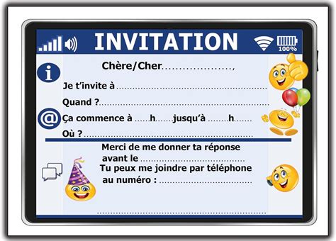 Meilleur Carte D Invitation Anniversaire Fille 12 Ans Pics Waterstof