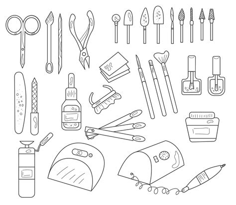 manicure art tools 1