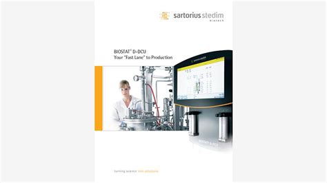 Biostat® D Dcu Compact Bioprocess System Sartorius