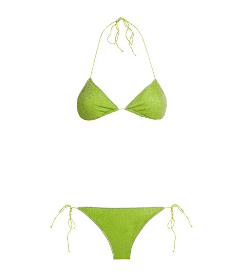 Womens Os Ree Green Lumi Re Bikini Harrods Uk