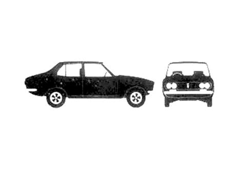 Download drawing Mazda RX2 Sedan 1970 in ai pdf png svg formats