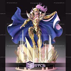 Mu Aries Action Pose Saint Seiya SpecialSTL