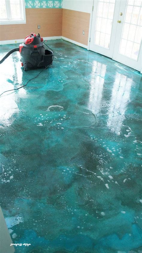 Concrete Floor Looks Like Water Flooring Ideas