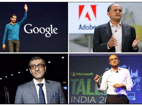 Meet 9 Indian Origin Ceos Ruling The Technology Industry