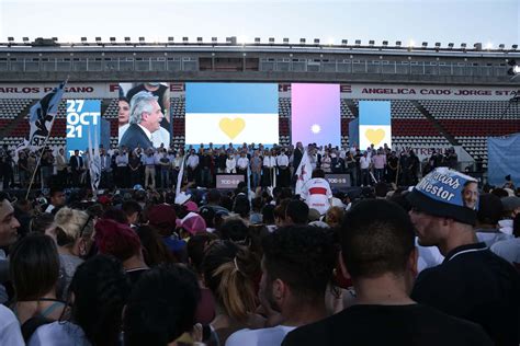 Elecciones 2021 Con El Acto En Morón El Frente De Todos Buscó Exhibir