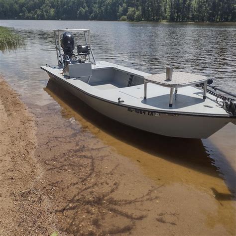 17 5 Custom Aluminum Poling Skiff 60hp Sold Dedicated To The