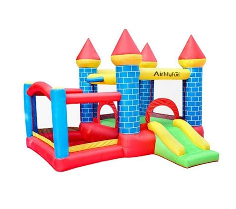 Ch Teau Gonflable Pour Enfants M Aires De Jeux Toboggan Castle