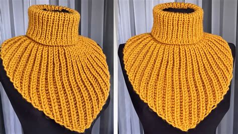 Knit Double Neck Warmer