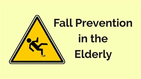 Fall Prevention in the Elderly at Home: 14 Simple and Effective Tips ...