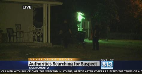 Police Search South Sacramento Neighborhood For Domestic Violence