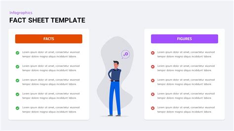 Fact Sheet Powerpoint Template Slidebazaar