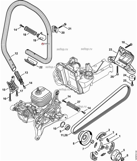 Exploring The Stihl Ts400 And Its Parts A Comprehensive Diagram