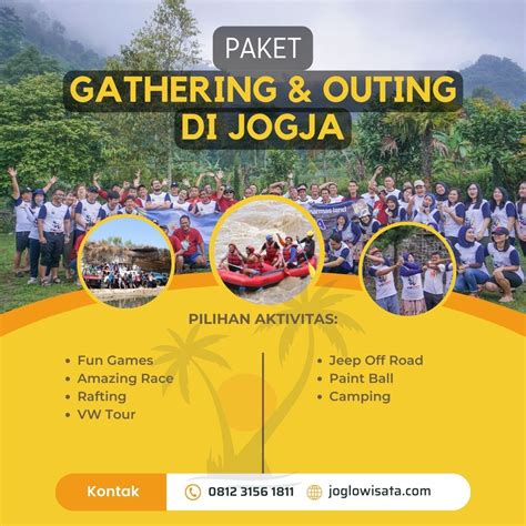 Eo Paket Employee Gathering Dan Outing Kantor Di Jogja Joglo Wisata