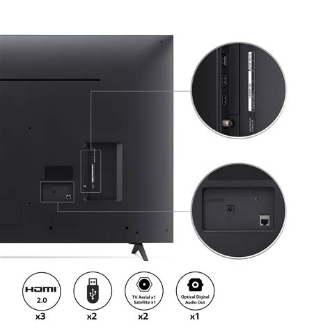 LG LED UQ80 50" 4K Smart TV - 50UQ80006LB | LG UK